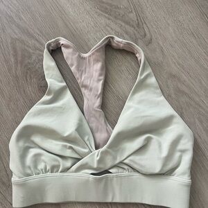 Lululemon Light Green Sports Bra